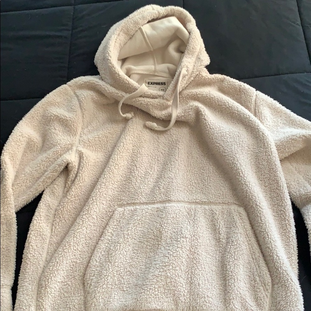 Express Men’s Sherpa Hoodie M